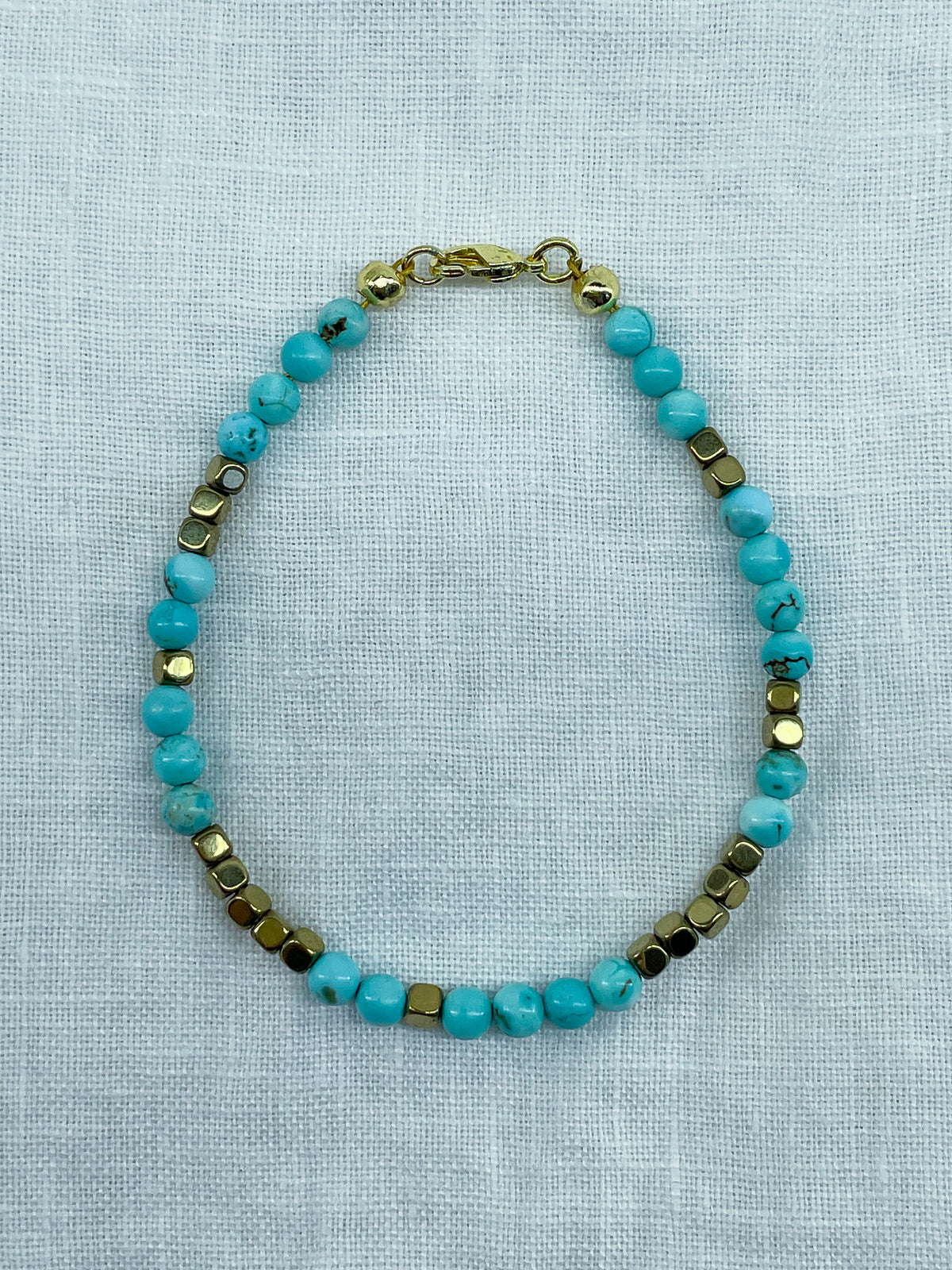 Horizon — Bracelet turquoise naturelle