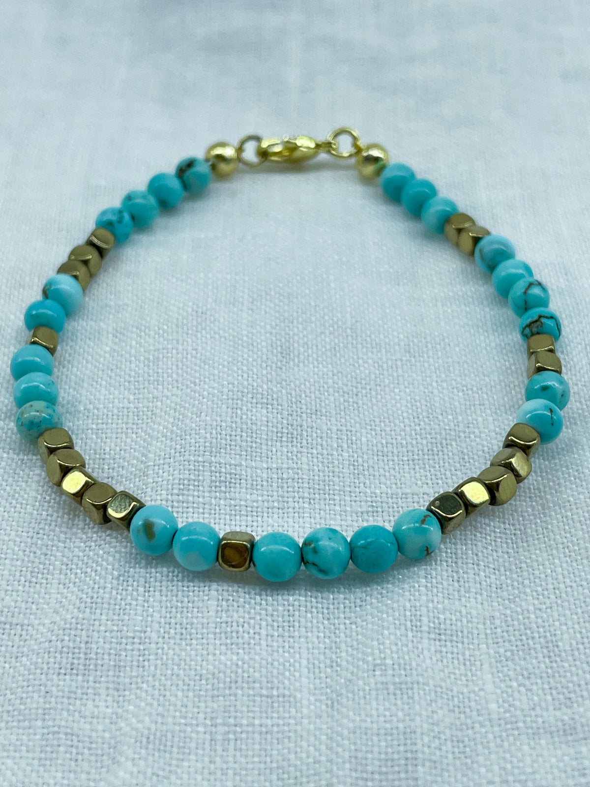 Horizon — Bracelet turquoise naturelle