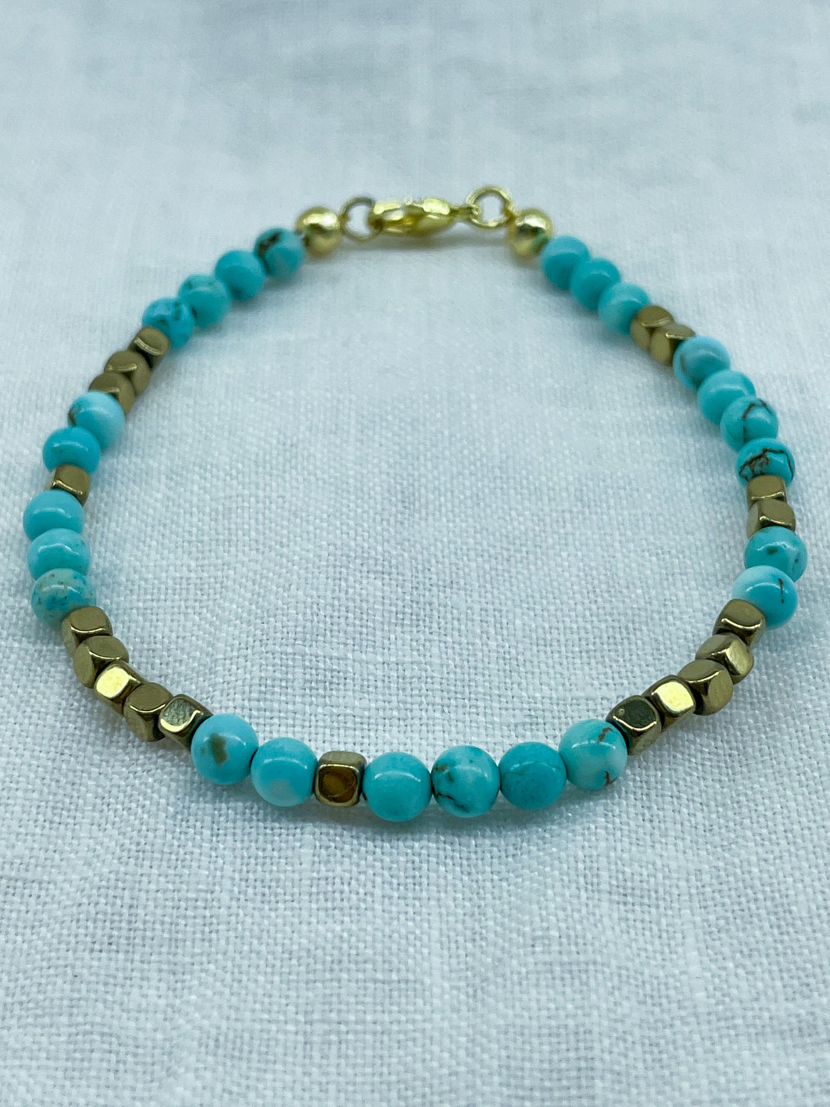 Horizon — Bracelet turquoise naturelle